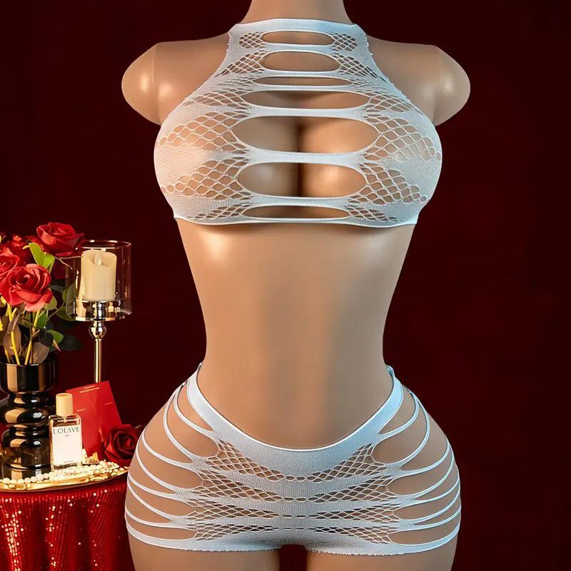 Sexy Lingerie +Panties Hollow  - Bodystocking Fishnet recension och pris