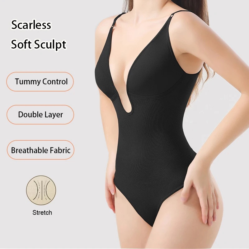 Women's Backless Bodysuit Shap - Seamless Underwear Women recension och pris