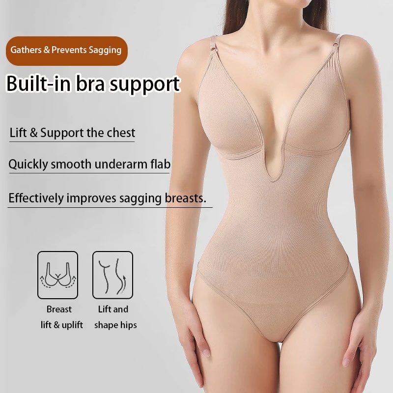 Women's Backless Bodysuit Shap - Seamless Underwear Women recension och pris