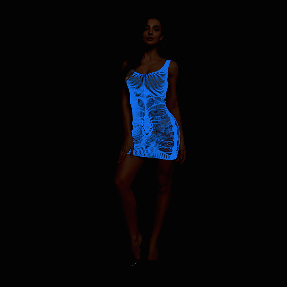 Pole Dance Clothing Luminous G - Bodystocking Fishnet recension och pris